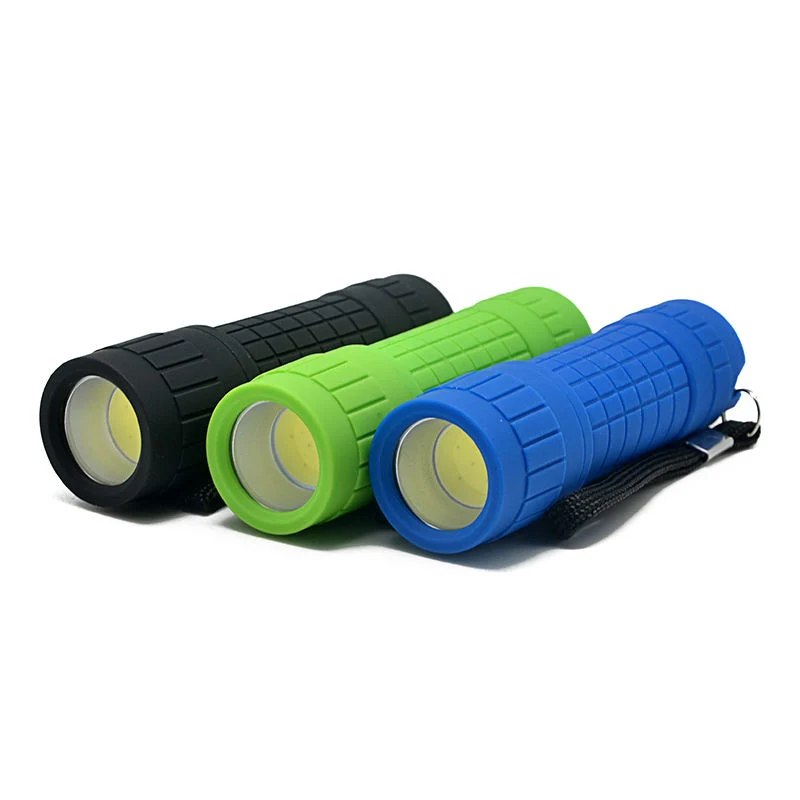 Promotional Colorful Mini Flash Light ABS Plastic Environmental Tactical Torch