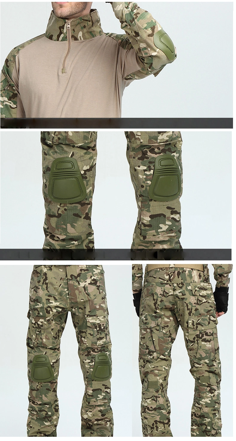 High Quality Dresses Combat Duty Uniform Long Sleeves Tactical Frog Suit