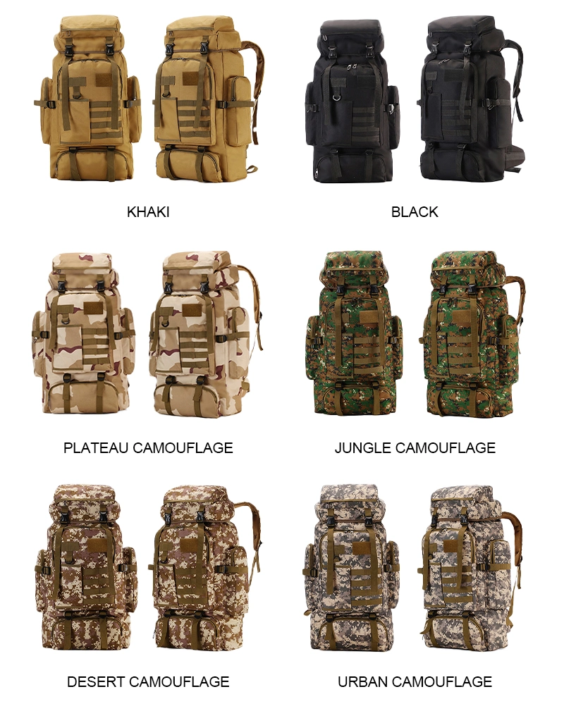 Waterproof Camping Tactical Backpack Hiking Travel Bag Climbing Backpack