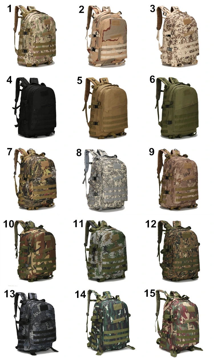 Green Waterproof Tactical Average Size Large Capacity Oxford Fabric Bag