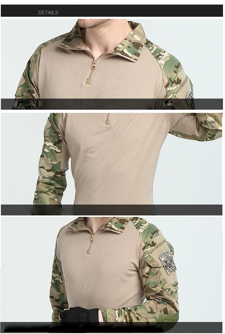 High Quality Dresses Combat Duty Uniform Long Sleeves Tactical Frog Suit