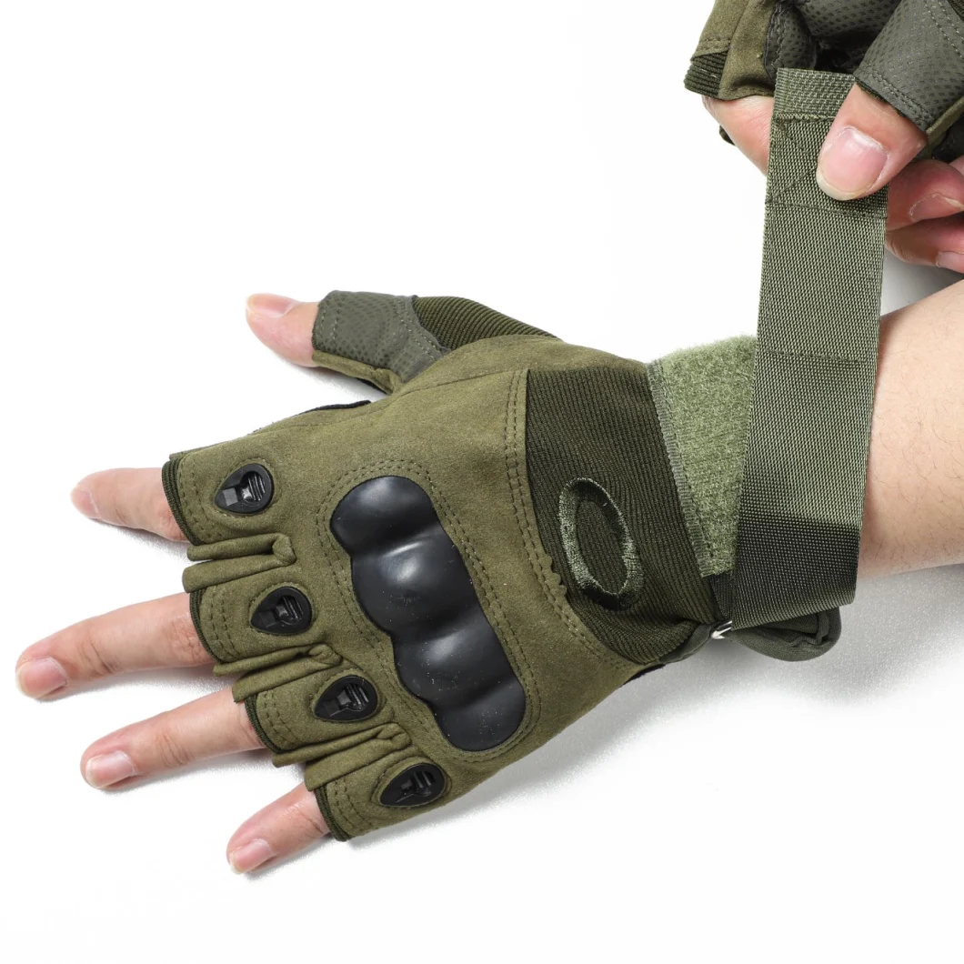 Unisex Adult Jinteng China Leather Gloves Military Style Tactical Hot Sale