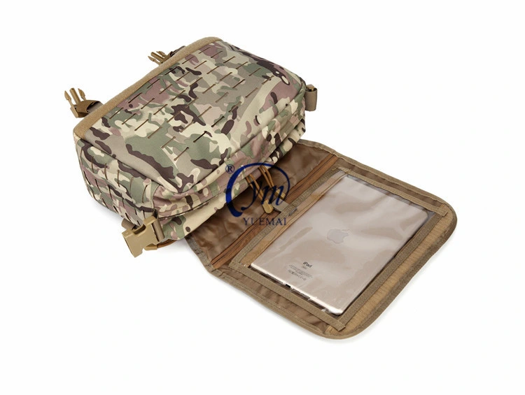 Customized Multicam Laser Cut Molle System Military Tactical Shoulder Bag