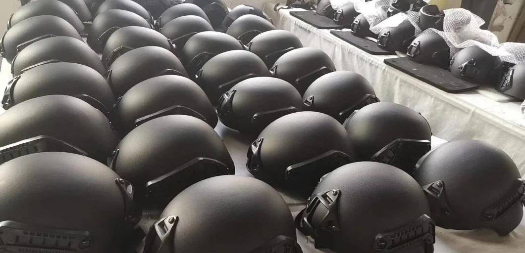Nij Iiia Ak47 Steel Bullet Resistant Tactical Mich Helmet Mount Accessories