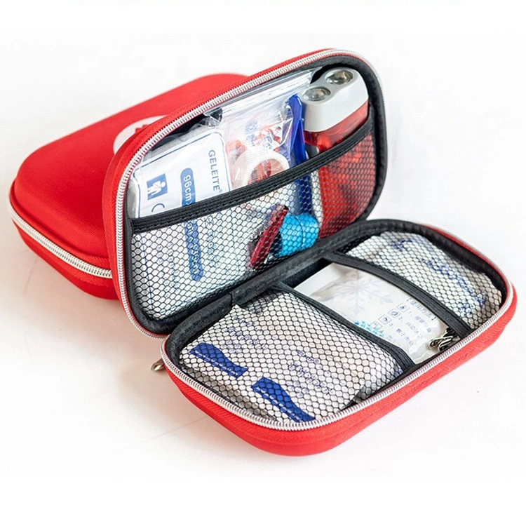 Custom Waterproof First Aid Kit Red Emergency Trauma Bag Tactical