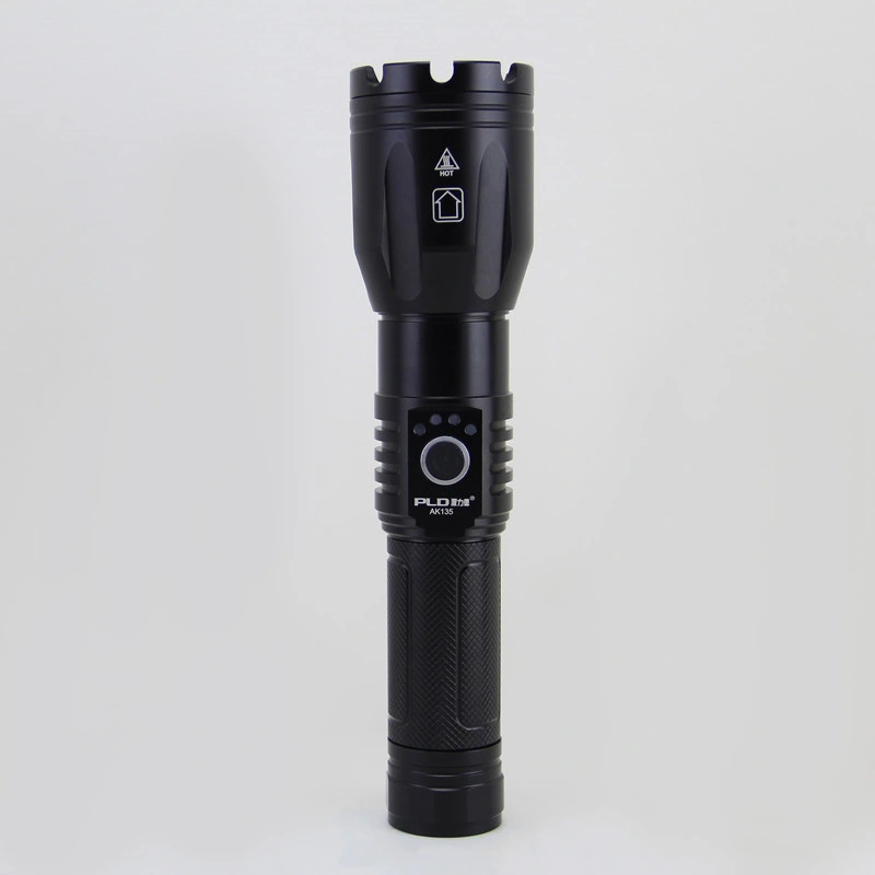 120000 Super Bright Powerful Tactical Rechargeable LED Strong Torch