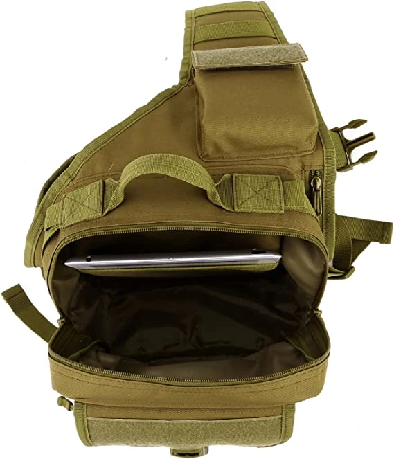 Sling Pack Molle Chest Crossbody Shoulder Gun Bags Motorcycle Backpack Bag