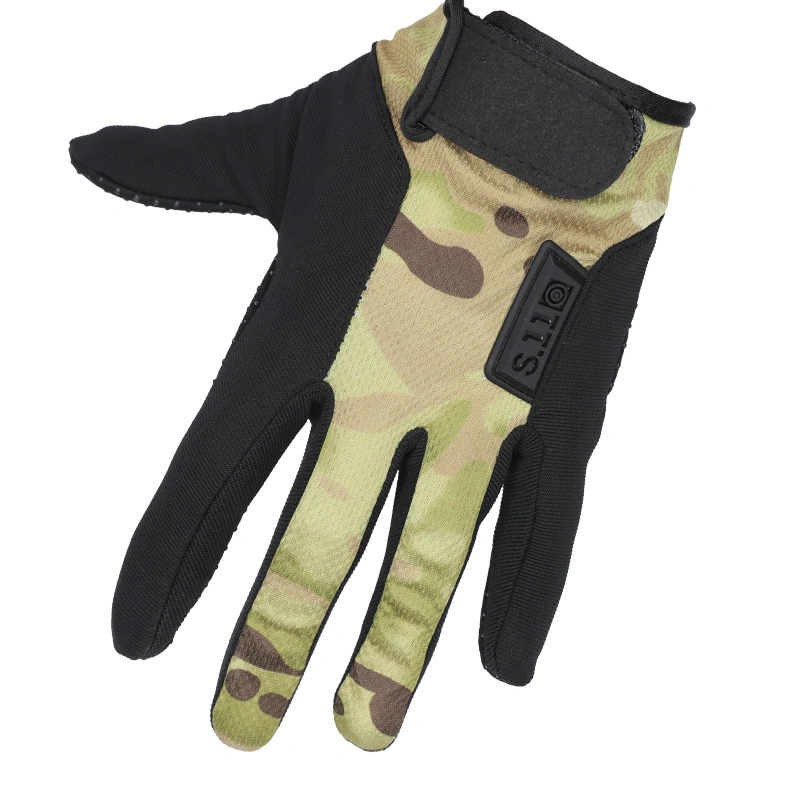 High Quality Fashion Cool Camo Green Arm Y Uniform Wholesale Full Finger Winter Sporting Bicycle Bike Hunting Tactical Gloves