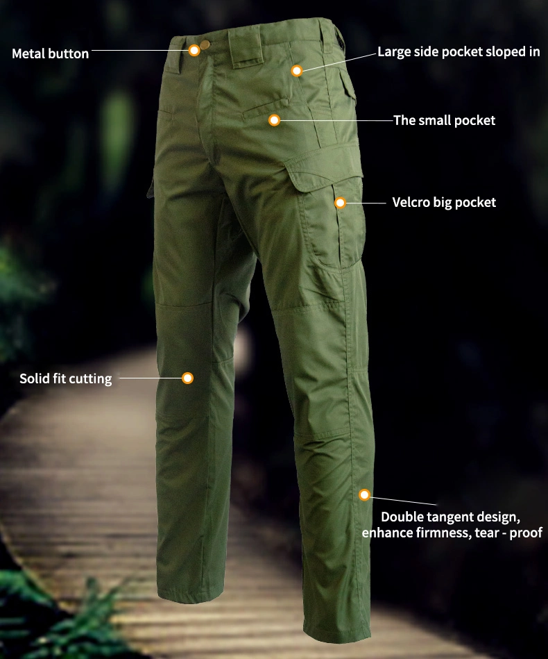 Camouflage Color Outdoor Sports Fine Twill Fabric Tactical Uniform Suit
