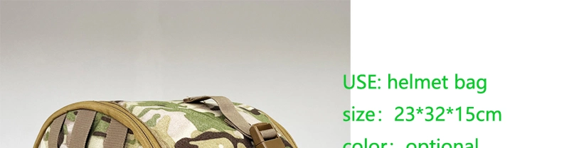 Custom Outdoor Molle Ballistic Camouflage Tactical Bulletproof Helmet Bag