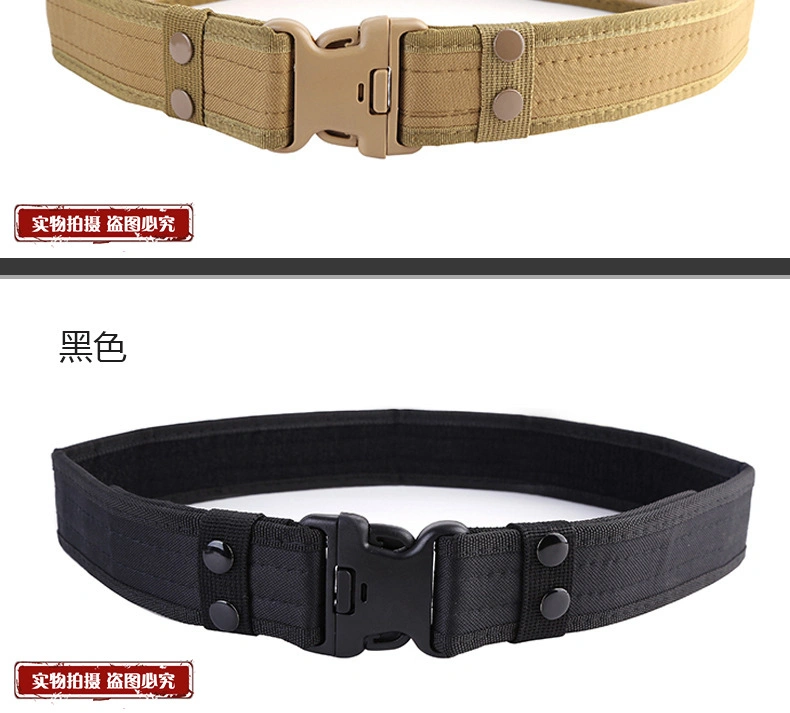 Tactical Belt Army Style Combat Belts Quick Release Tactical Belt Fashion Black Men