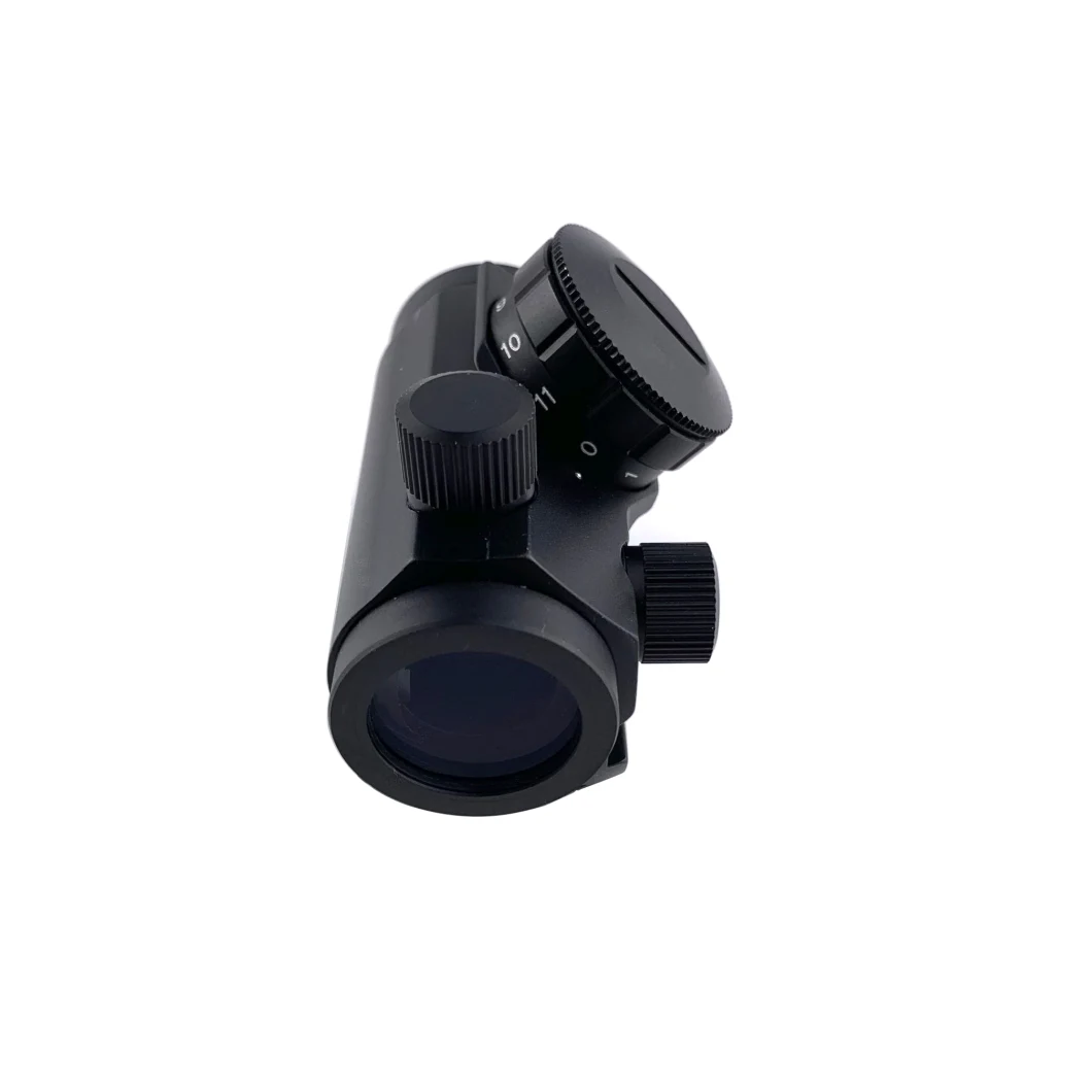Tactical 1X28 Perfect Hunting 11 Levels 3moa Compact Low & Riser Rail Mount Weapon Trophy Red DOT Scope Sight