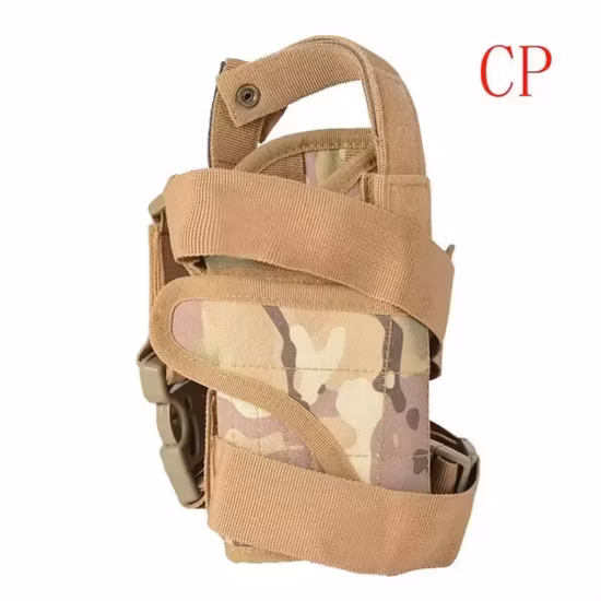 左腰用の高品質ポリマー素材を使用したブラックのタックルホルスター