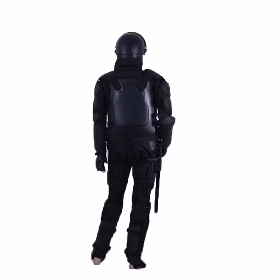 卸売格安中国警察フルブラック戦術暴動スーツ